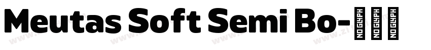 Meutas Soft Semi Bo字体转换